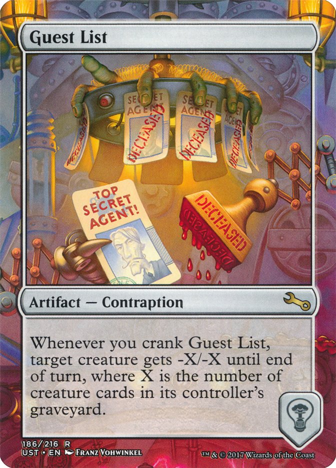 Guest List [Unstable] | Game Haven TX