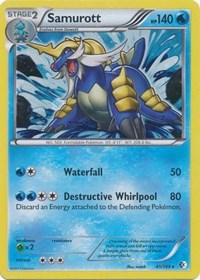 Samurott (41/149) (Cosmos Holo) (Blister Exclusive) [Black & White: Boundaries Crossed] | Game Haven TX