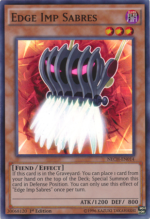 Edge Imp Sabres [NECH-EN014] Super Rare | Game Haven TX