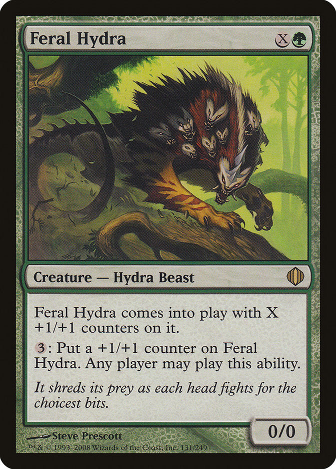 Feral Hydra [Shards of Alara] | Game Haven TX