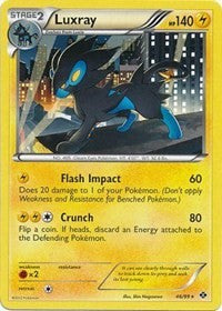 Luxray (46/99) (Theme Deck Exclusive) [Black & White: Next Destinies] | Game Haven TX