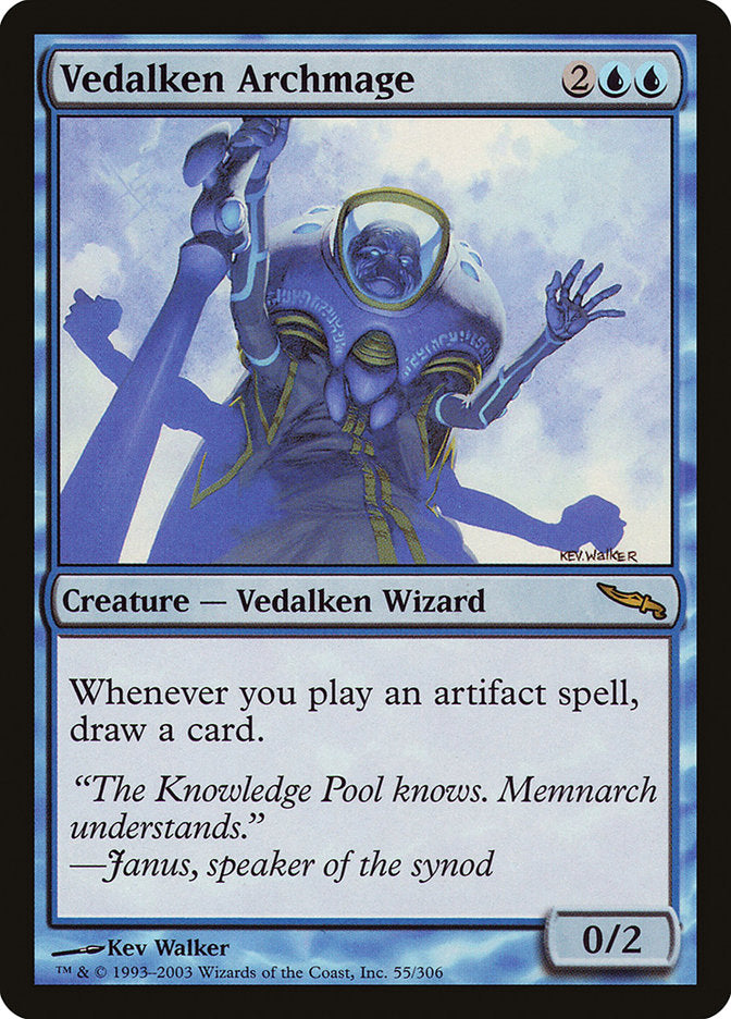 Vedalken Archmage [Mirrodin] | Game Haven TX