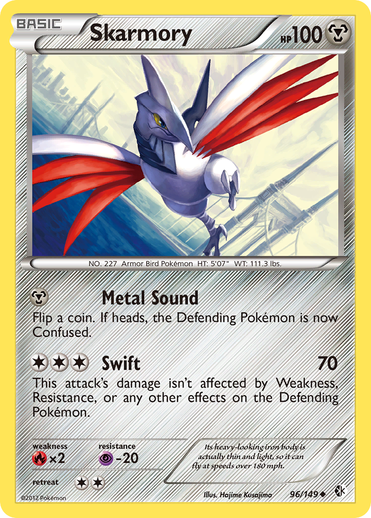 Skarmory (96/149) [Black & White: Boundaries Crossed] | Game Haven TX