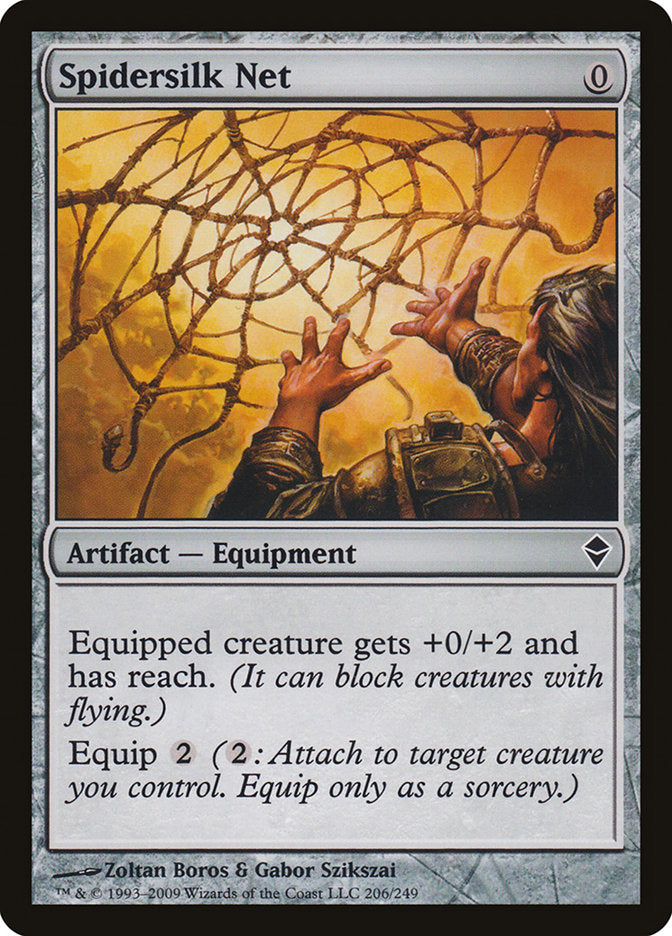 Spidersilk Net [Zendikar] | Game Haven TX