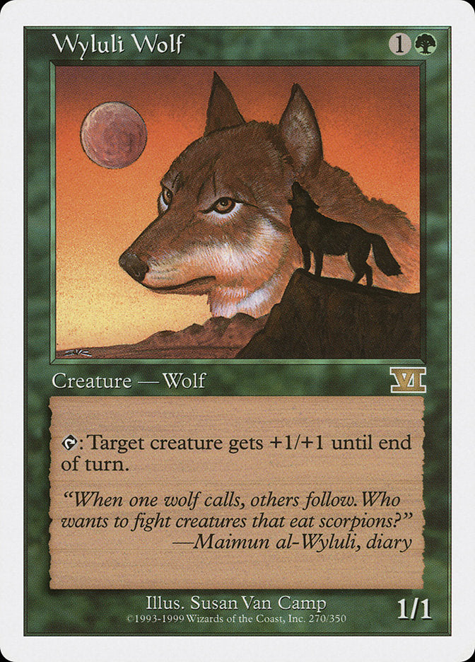 Wyluli Wolf [Classic Sixth Edition] | Game Haven TX