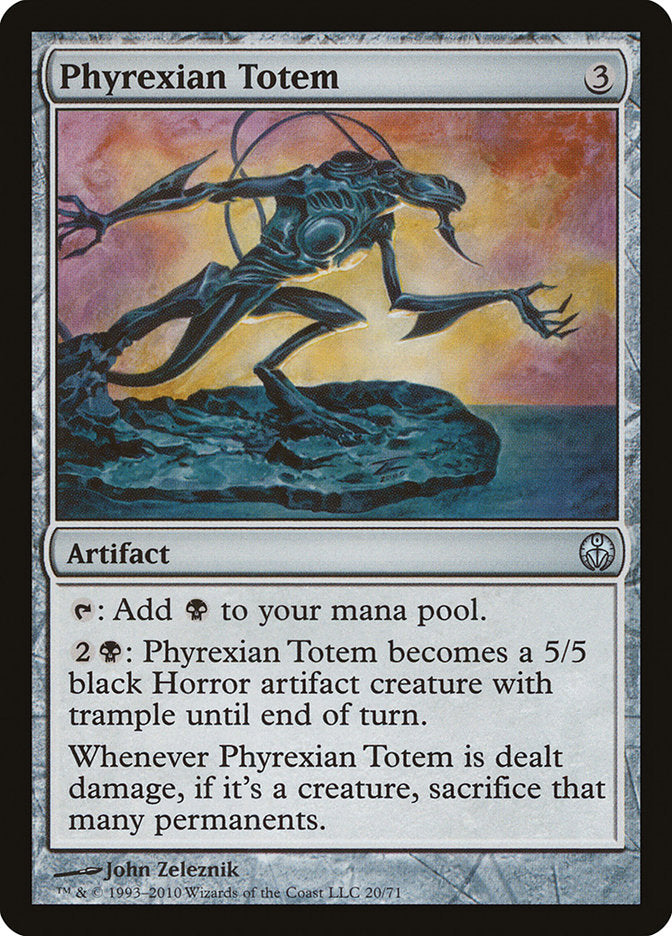 Phyrexian Totem [Duel Decks: Phyrexia vs. the Coalition] | Game Haven TX