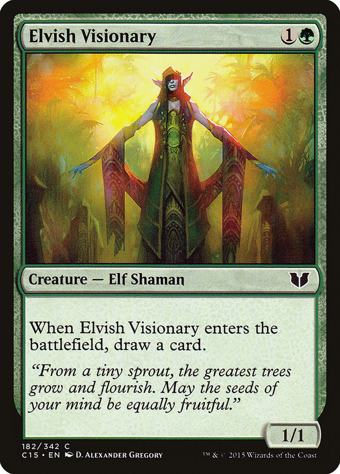 Elvish Visionary [Commander 2015] | Game Haven TX