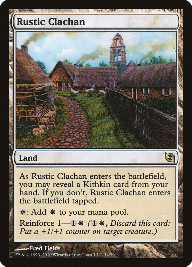 Rustic Clachan [Duel Decks: Elspeth vs. Tezzeret] | Game Haven TX