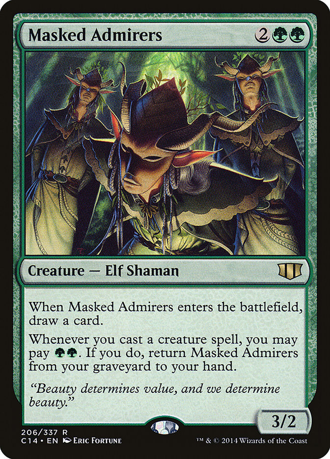 Masked Admirers [Commander 2014] | Game Haven TX