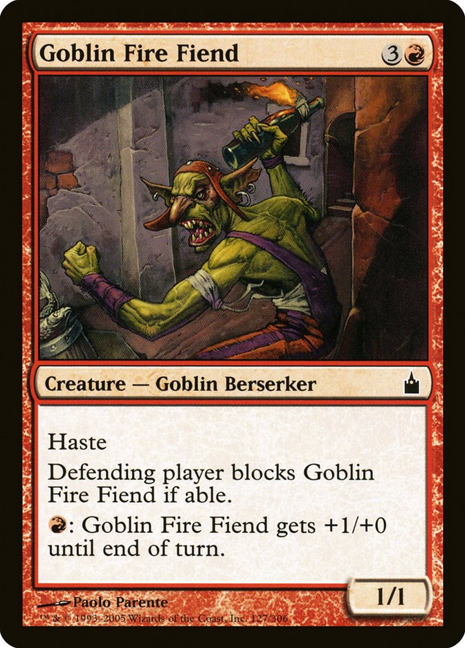 Goblin Fire Fiend [Ravnica: City of Guilds] | Game Haven TX