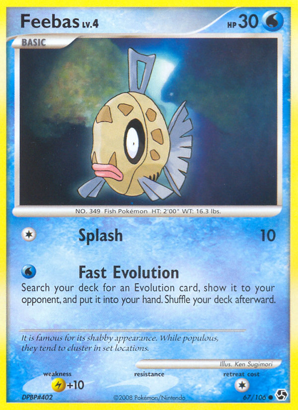 Feebas (67/106) [Diamond & Pearl: Great Encounters] | Game Haven TX