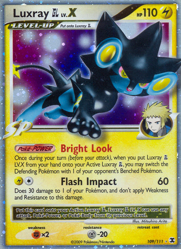 Luxray GL LV.X (109/111) [Platinum: Rising Rivals] | Game Haven TX