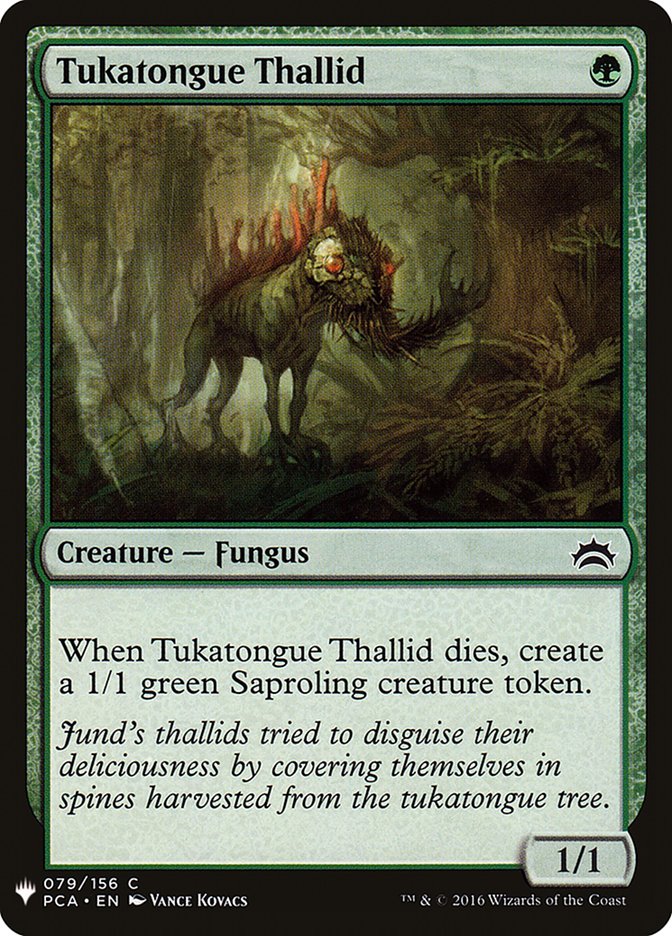 Tukatongue Thallid [Mystery Booster] | Game Haven TX