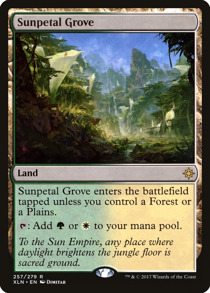 Sunpetal Grove [Ixalan] | Game Haven TX