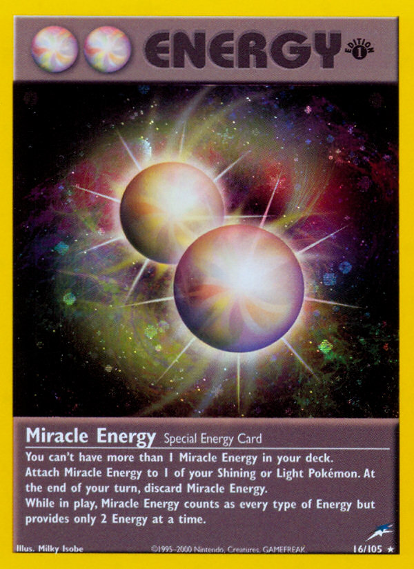 Miracle Energy (16/105) [Neo Destiny 1st Edition] | Game Haven TX