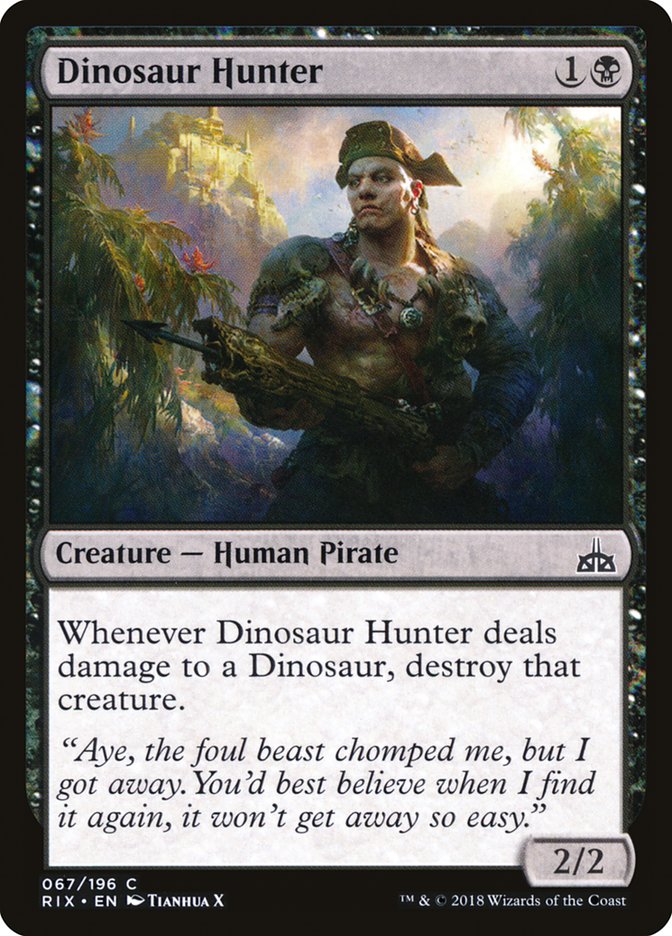 Dinosaur Hunter [Rivals of Ixalan] | Game Haven TX