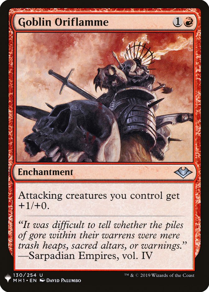 Goblin Oriflamme [Mystery Booster] | Game Haven TX