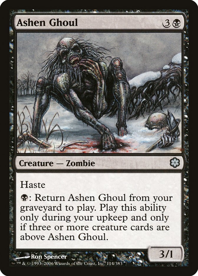 Ashen Ghoul [Coldsnap Theme Decks] | Game Haven TX