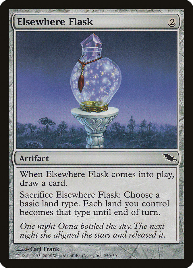 Elsewhere Flask [Shadowmoor] | Game Haven TX