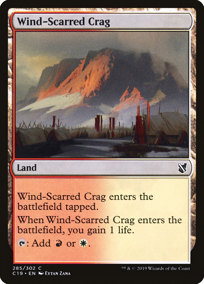 Wind-Scarred Crag [Commander 2019] | Game Haven TX