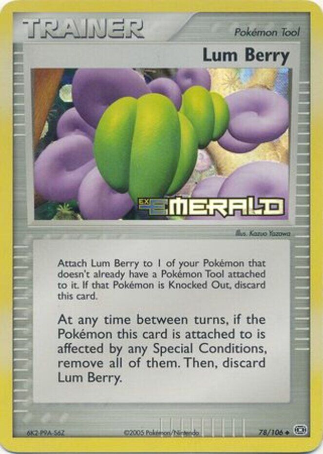 Lum Berry (78/106) (Stamped) [EX: Emerald] | Game Haven TX