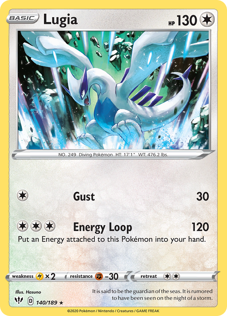 Lugia (140/189) [Sword & Shield: Darkness Ablaze] | Game Haven TX