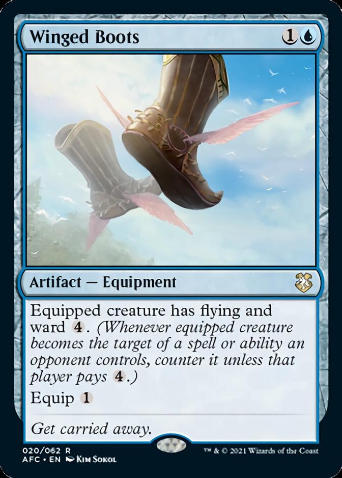 Winged Boots [Dungeons & Dragons: Adventures in the Forgotten Realms Commander] | Game Haven TX