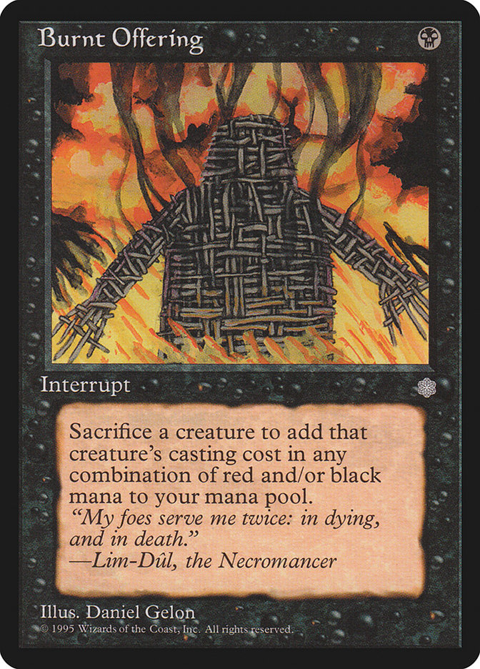 Burnt Offering [Ice Age] | Game Haven TX