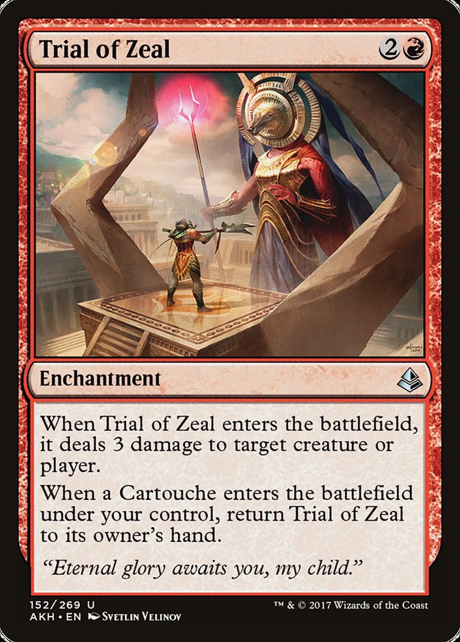 Trial of Zeal [Amonkhet] | Game Haven TX