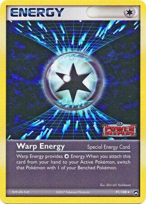 Warp Energy (91/108) (Stamped) [EX: Power Keepers] | Game Haven TX
