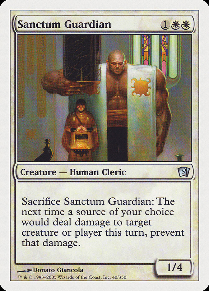 Sanctum Guardian [Ninth Edition] | Game Haven TX