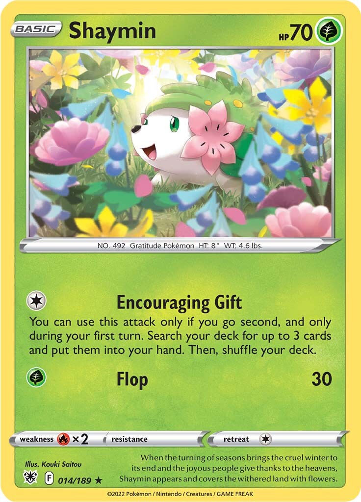 Shaymin (014/189) [Sword & Shield: Astral Radiance] | Game Haven TX