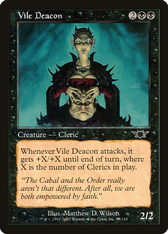 Vile Deacon [Legions] | Game Haven TX