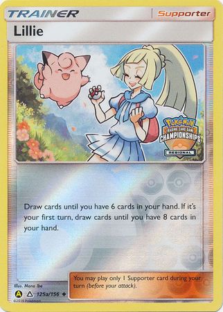 Lillie (125a/156) (Regional Promo) [Sun & Moon: Ultra Prism] | Game Haven TX