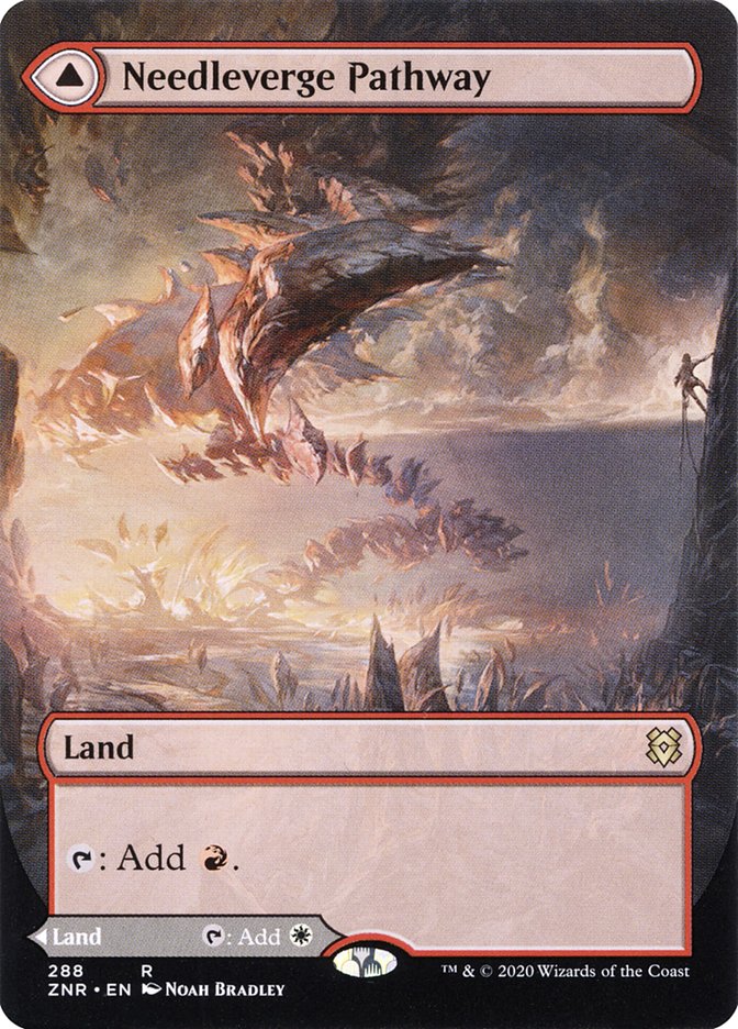 Needleverge Pathway // Pillarverge Pathway (Extended) (Noah Bradley) [Zendikar Rising] | Game Haven TX
