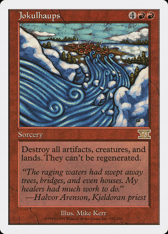 Jokulhaups [Classic Sixth Edition] | Game Haven TX