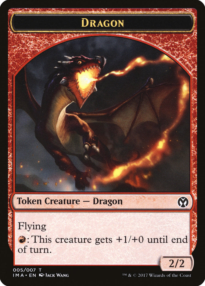 Dragon (005/007) [Iconic Masters Tokens] | Game Haven TX