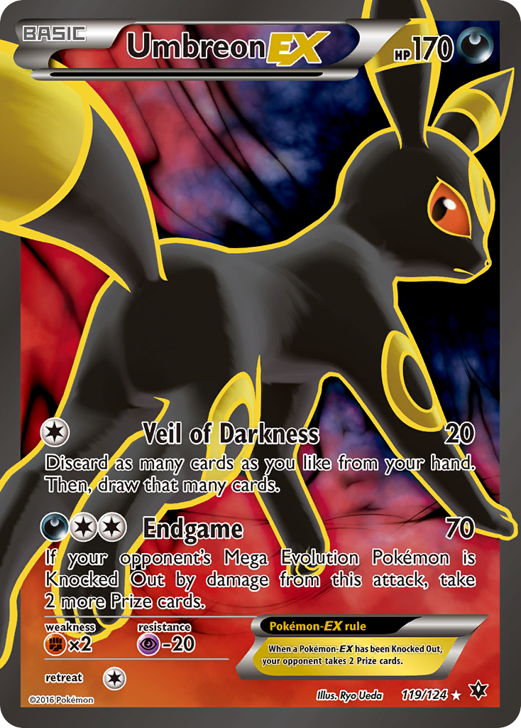 Umbreon EX (119/124) [XY: Fates Collide] | Game Haven TX