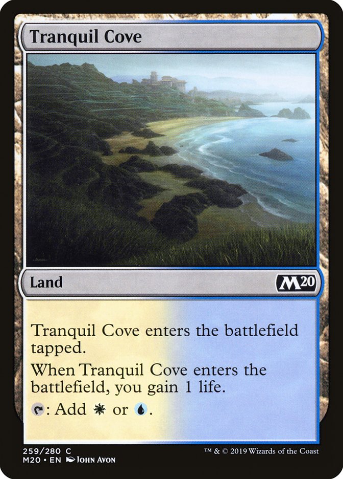 Tranquil Cove [Core Set 2020] | Game Haven TX