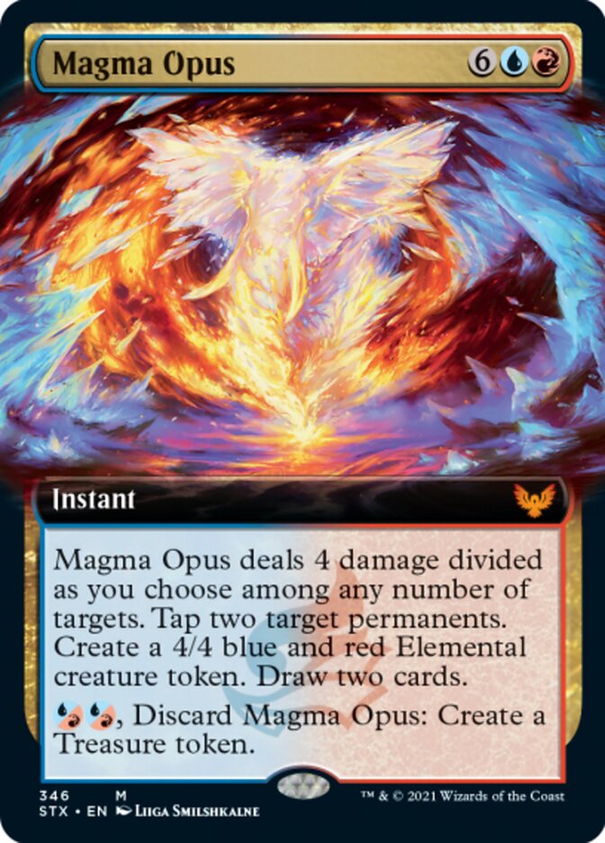 Magma Opus (Extended) [Strixhaven: School of Mages] | Game Haven TX