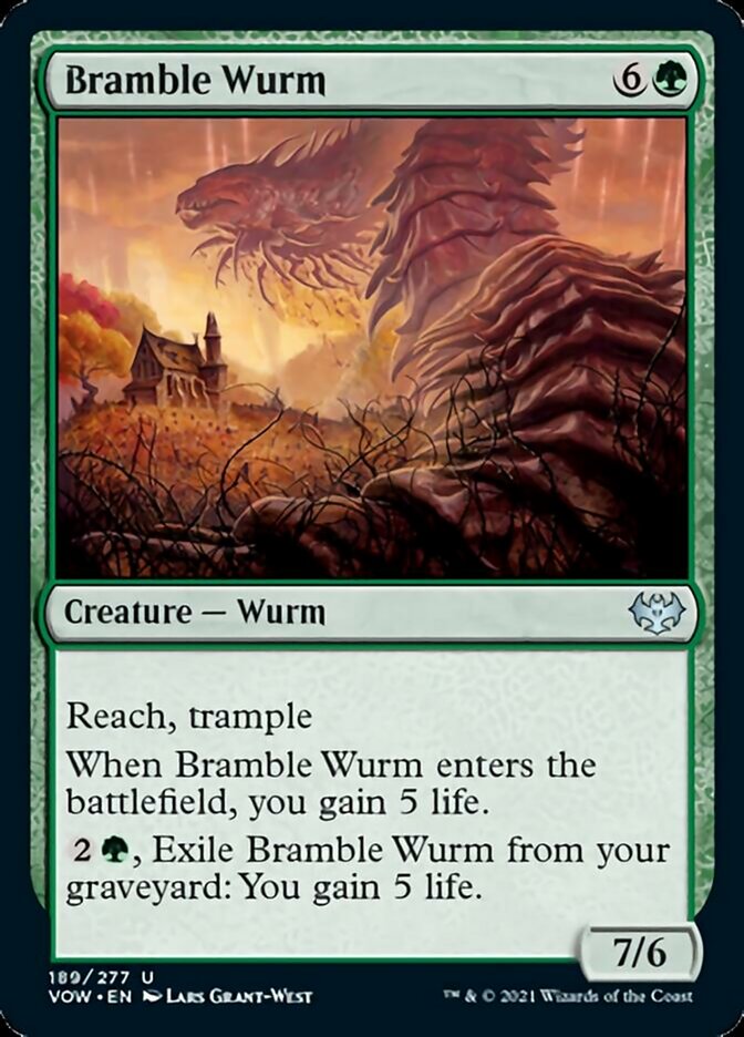 Bramble Wurm [Innistrad: Crimson Vow] | Game Haven TX