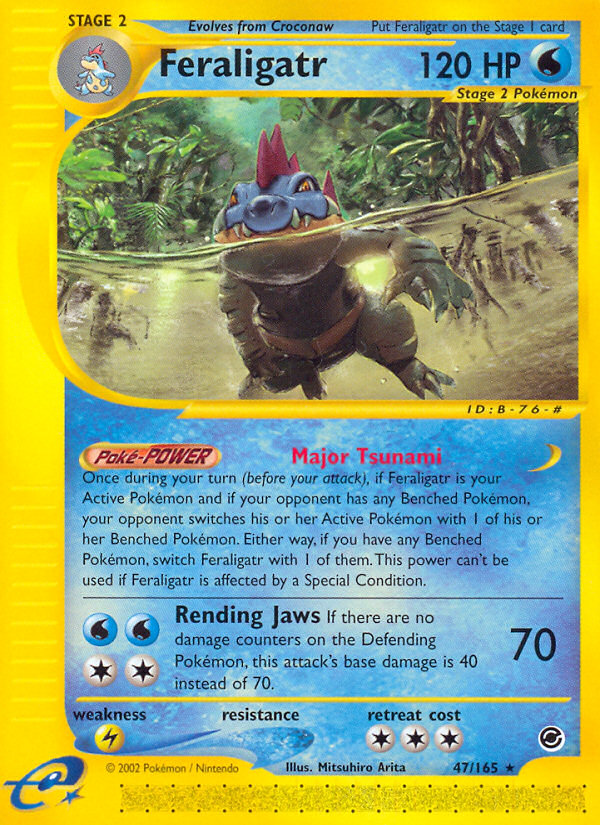 Feraligatr (47/165) [Expedition: Base Set] | Game Haven TX