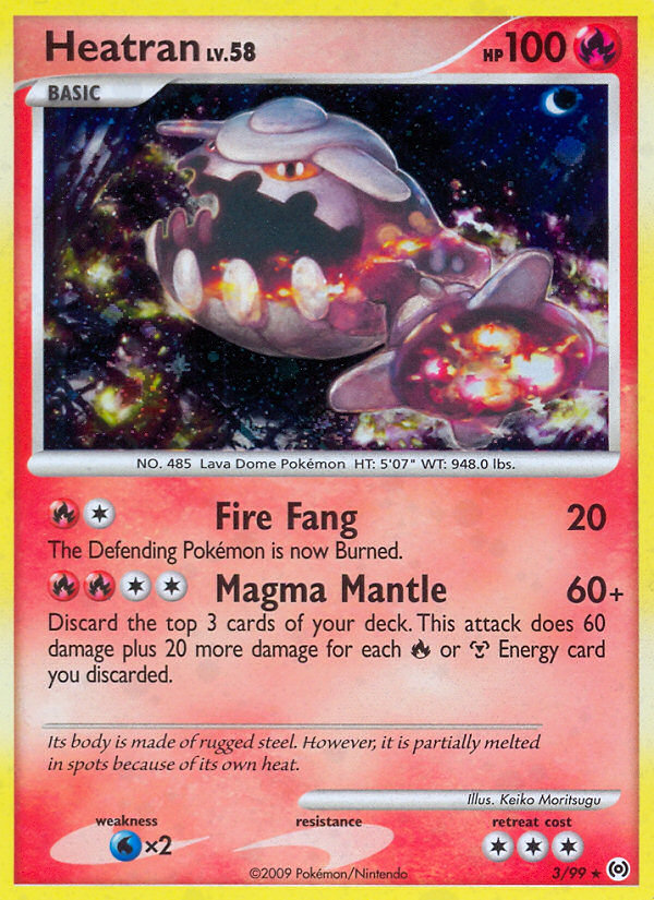 Heatran (3/99) [Platinum: Arceus] | Game Haven TX