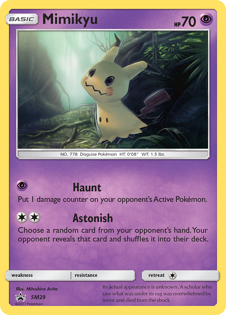 Mimikyu (SM29) [Sun & Moon: Black Star Promos] | Game Haven TX