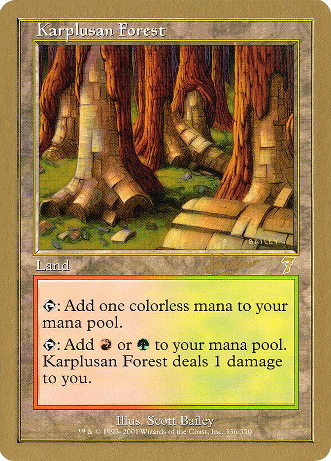 Karplusan Forest (Sim Han How) [World Championship Decks 2002] | Game Haven TX