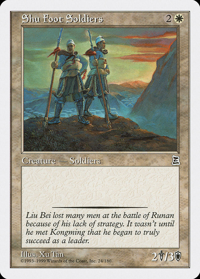 Shu Foot Soldiers [Portal Three Kingdoms] | Game Haven TX