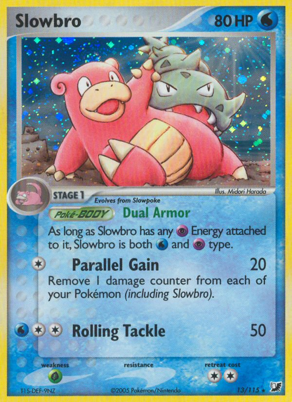 Slowbro (13/115) [EX: Unseen Forces] | Game Haven TX