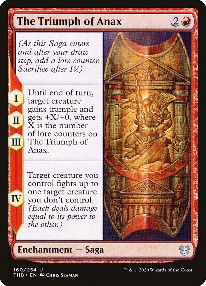 The Triumph of Anax [Theros Beyond Death] | Game Haven TX