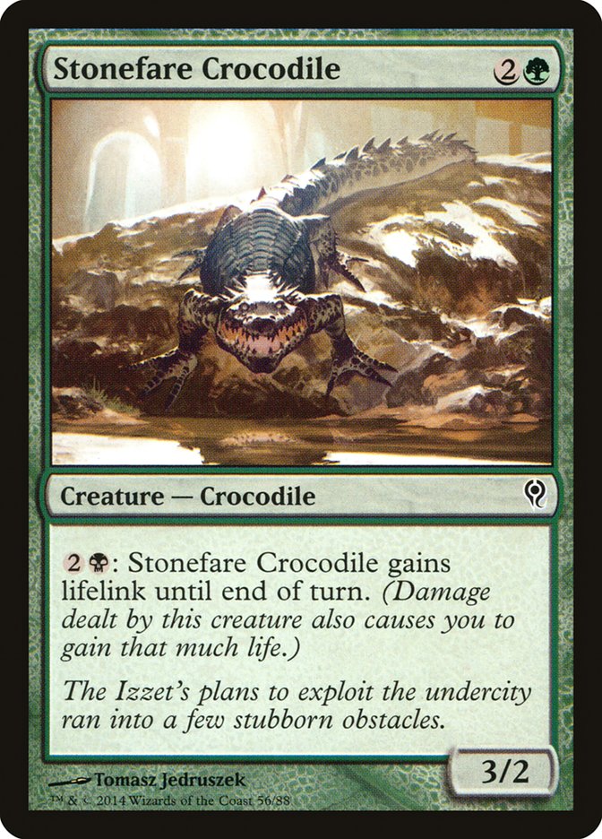 Stonefare Crocodile [Duel Decks: Jace vs. Vraska] | Game Haven TX