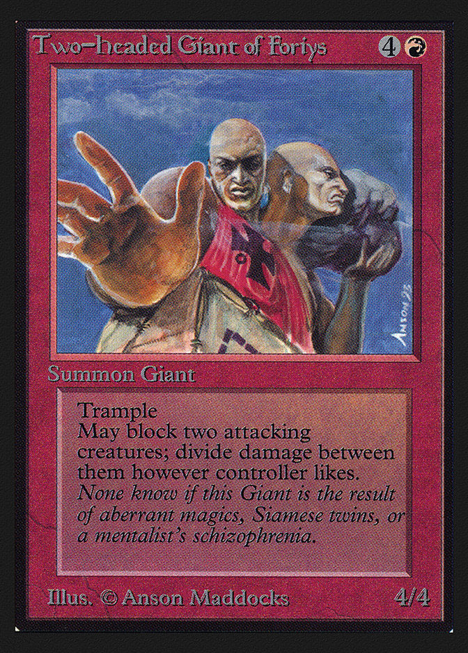 Two-Headed Giant of Foriys (IE) [Intl. Collectors’ Edition] | Game Haven TX